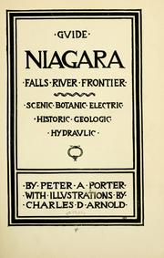 Cover of: Guide, Niagara: falls, river, frontier : scenic, botanic, electric, historic, geologic, hydraulic