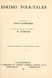 Cover of: Eskimo folk-tales by Knud Rasmussen