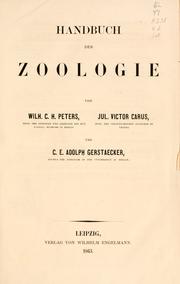 Cover of: Acari, Myriopoda et Scorpiones, hucusque in Italia reperta ... by Antonio Berlese