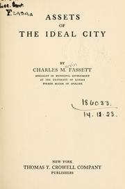 Cover of: Assets of the ideal city. by Charles Marvin Fassett