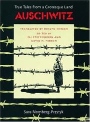 Cover of: Auschwitz by Sara Nomberg-Przytyk, Sara Nomberg-Przytyk