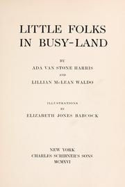 Cover of: Little folks in Busy-land