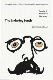 Cover of: The enduring South by John Shelton Reed