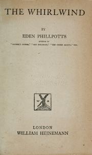 Cover of: The whirlwind by Eden Phillpotts