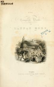 Cover of: Complete works. by Hannah More