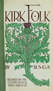 Cover of: Kirk folk by R. S. G Anderson