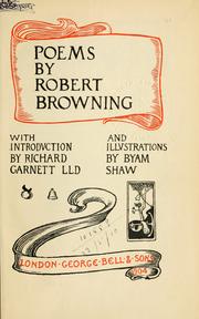 Cover of: Poems by Robert Browning, Daniel Karlin, John Woolford, Robert Browning