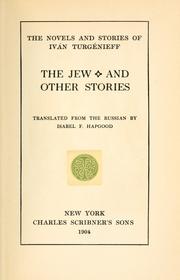Cover of: The Jew by Ivan Sergeevich Turgenev