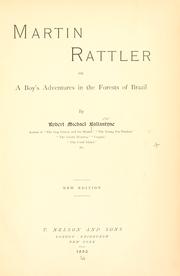 Cover of: Martin Rattler by Robert Michael Ballantyne