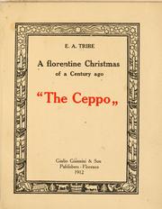 Cover of: A Florentine Christmas of a century ago by E. A. Tribe