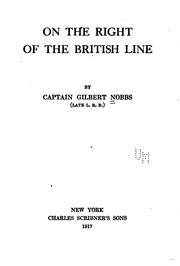 Cover of: On the right of the British line by Gilbert Nobbs