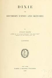 Cover of: Dixie; or, Southern scenes and sketches