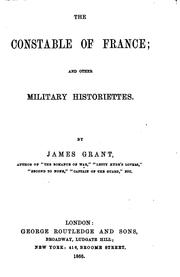 Cover of: The Constable of France by James Grant, James Grant