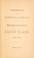 Cover of: Proceedings of the bi-centennial celebration of Richmond County, Staten Island, New York, November 1st, 1883.