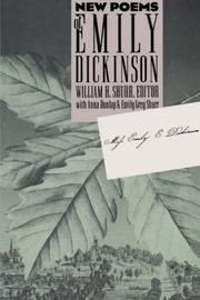 Cover of: New poems of Emily Dickinson by Emily Dickinson