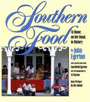 Cover of: Southern food by John Egerton