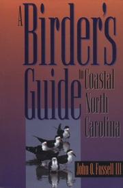 Cover of: A birder's guide to coastal North Carolina