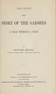 Cover of: The  story of the Gadsbys by Rudyard Kipling
