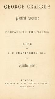 Cover of: Poetical works: Preface to the tales