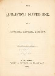 Cover of: The alphabetical drawing book, and pictorial history