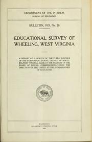 Cover of: Educational survey of Wheeling, West Virginia by 