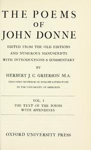 Selected Poems by John Donne