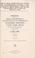 Cover of: Special Senate investigation on charges and countercharges involving: Secretary of the Army Robert T. Stevens