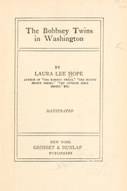 Cover of: The Bobbsey twins in Washington.