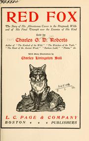 Cover of: Red Fox by Sir Charles G. D. Roberts