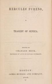 Cover of: Hercules furens by Seneca the Younger