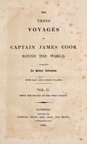 Cover of: The three voyages of Captain James Cook round the world ... by James Cook