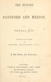 Cover of: The history of Sandford and Merton by Thomas Day