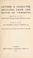 Cover of: Letters & character sketches from the House of Commons.