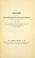 Cover of: History of the Seventh United Presbyterian Church, Frankford, Philadelphia 1853-1905