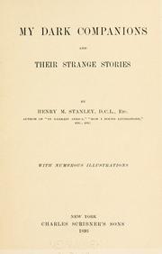 Cover of: My dark companions and their strange stories