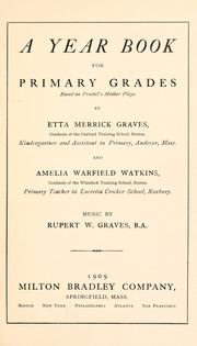 A year book for primary grades by Etta Merrick Graves