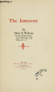 Cover of: The Jamesons by Mary Eleanor Wilkins Freeman
