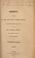 Cover of: A sermon, preached in the Old South Church, Boston, Sabbath evening, Dec. 16, 1821