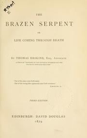 Cover of: The brazen serpent by Thomas Erskine