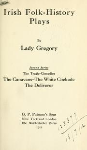 Cover of: Irish folk-history plays. by Augusta Gregory