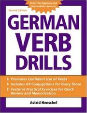 German Verb Drills by Astrid Henschel