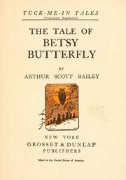 Cover of: The tale of Betsy Butterfly