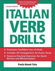 Cover of: Italian Verb Drills