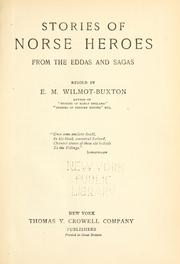 Cover of: Stories of Norse heroes: from the eddas and sagas