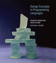 Cover of: Design concepts in programming languages | Franklyn A. Turbak