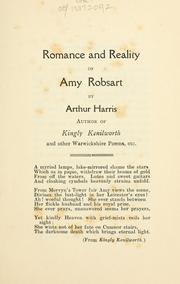 Cover of: Romance and reality of Amy Robsart.