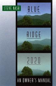 Cover of: Blue Ridge 2020: an owner's manual