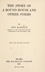 Cover of: The story of a round-house, and other poems by John Masefield