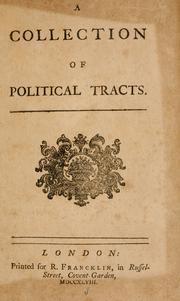 Cover of: A collection of political tracts. by Henry St. John Viscount Bolingbroke