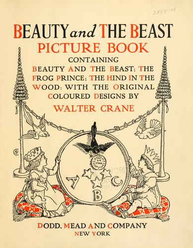 Beauty and the beast picture book by Walter Crane